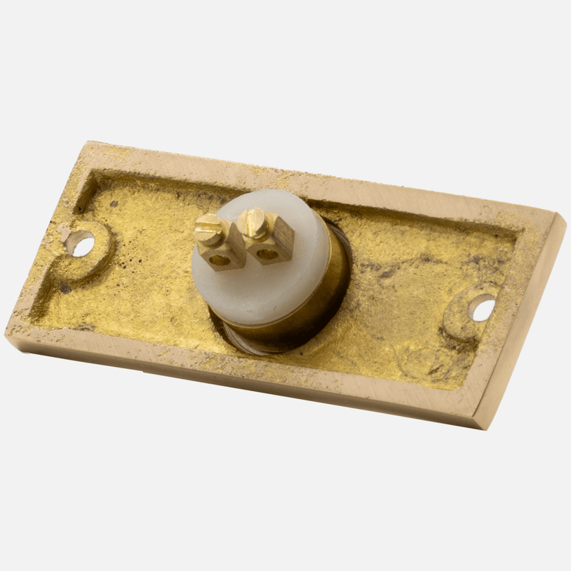 Ringeklokke - Messing flat