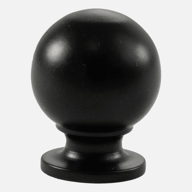 Hovedbilde Møbelknott kule i sort